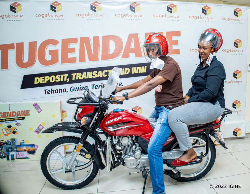 Mushimire yanyuzwe na moto yahawe
