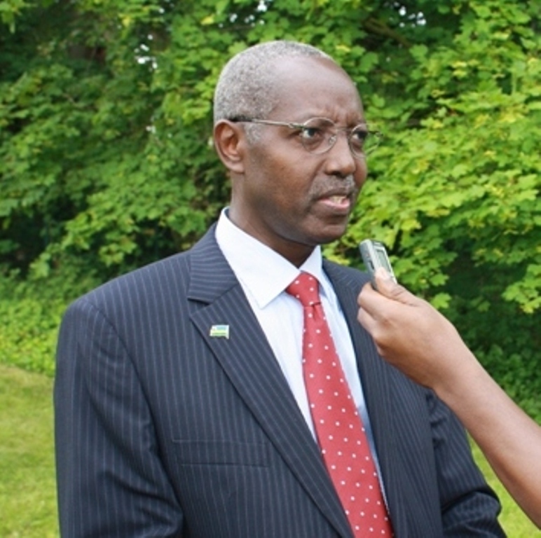 Musare Faustin Chargé d'Affaires muri Ambasade y'u Rwanda mu Bubiligi
