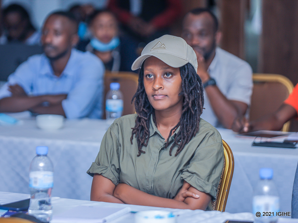Mutoni Peace yavuze ko aya mahugurwa azabongerera ubumenyi