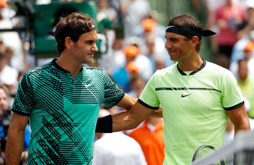 Roger Federer yahujwe na Rafael Nadal mu mukino wa nyuma wo gusezera kuri Tennis