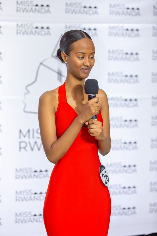 Bwa mbere Nishimwe Naomie yinjira mu irushanwa rya Miss Rwanda