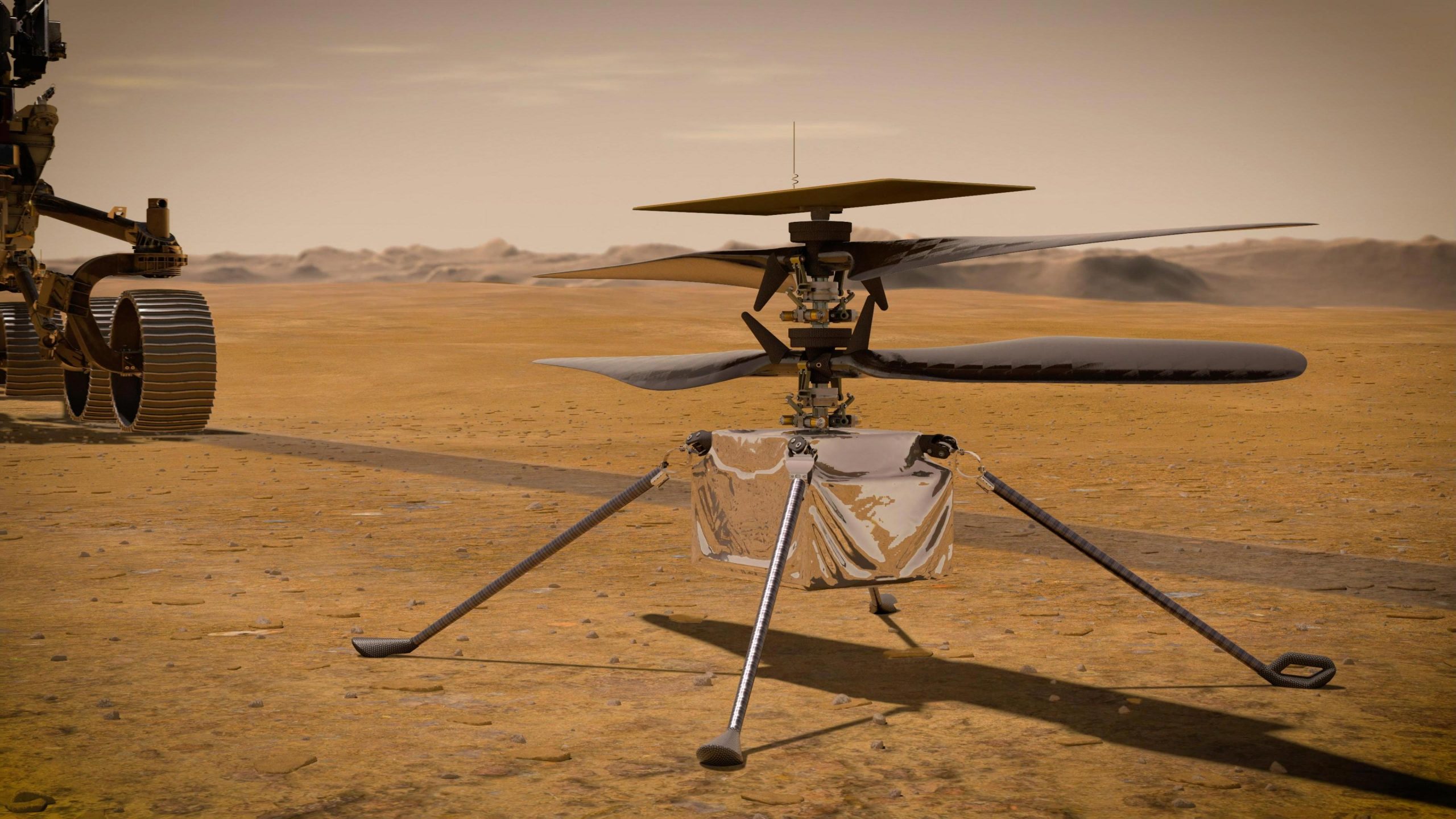 Igikoresho cya Ingenuity helicopter kizatangira kohereza ku Isi amafoto yo kuri Mars kuri iki cyumweru