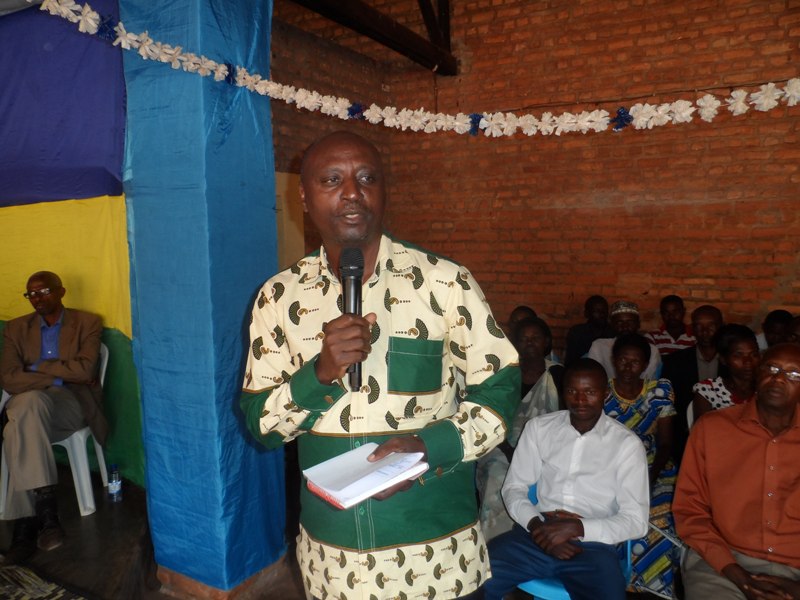 Bishop Gashagaza Deo uyobora Umuryango w’Ivugabutumwa mu Magereza