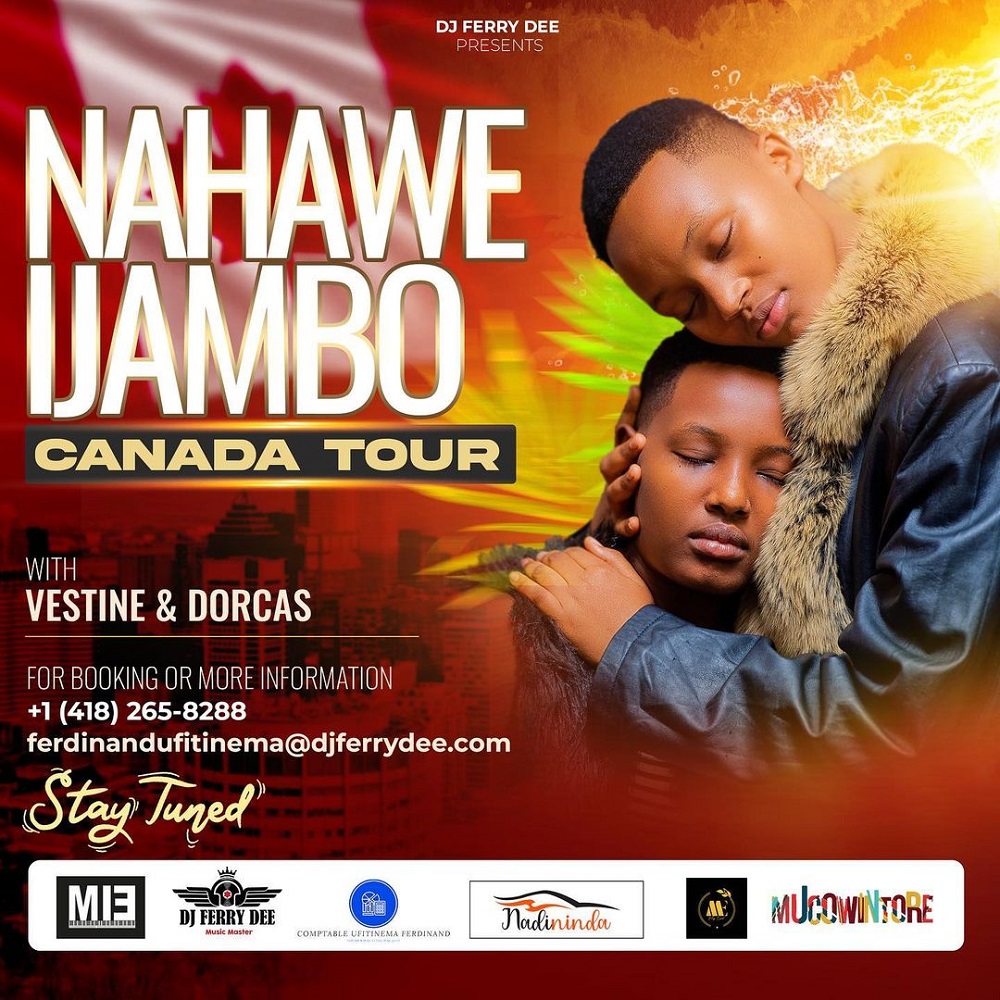 Ni igitaramo cya mbere Vestine & Darcas bagiye gukorera hanze y'u Rwanda