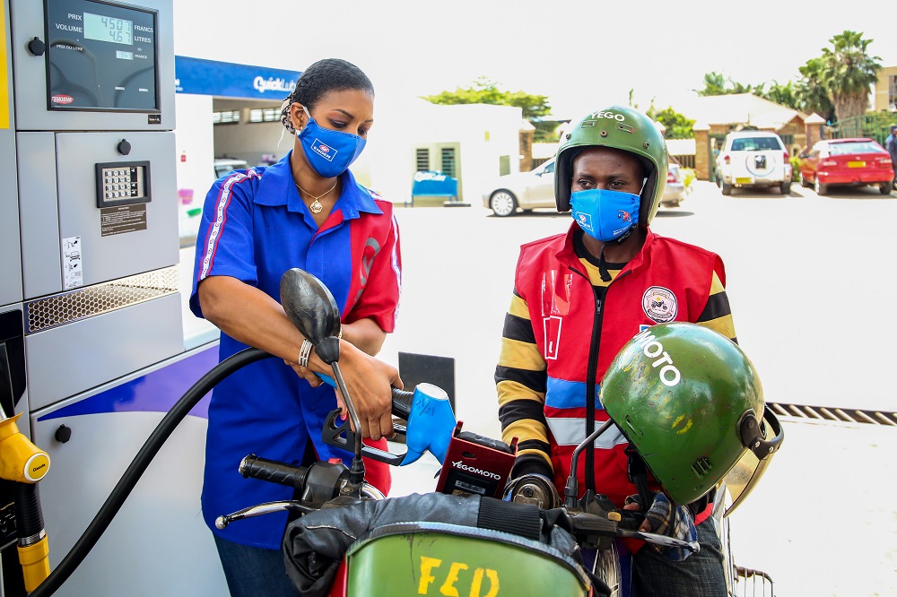 Ni ubukangurambaga Engen Rwanda yemeye gutangamo lisansi litiro 5000