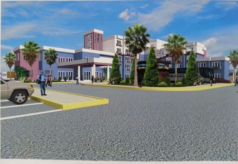 Biteganyijwe ko iyi hotel izajya icumbikira amakipe y'igihugu