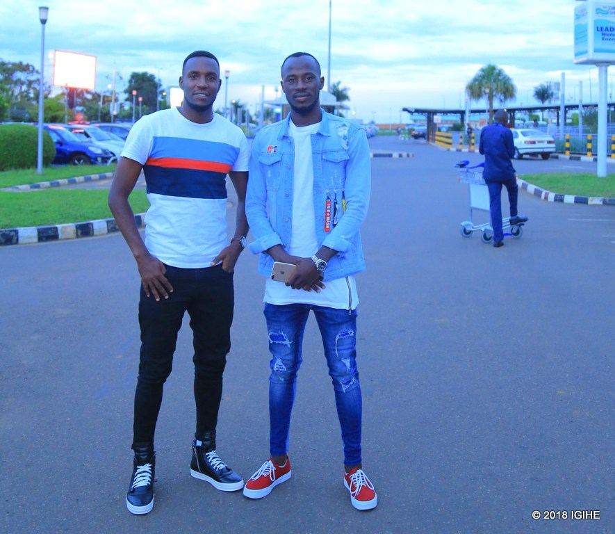 Nsabimana Eric Zidane bakinanye muri AS Kigali mu myaka ine ishize yamwifurije urugendo rwiza