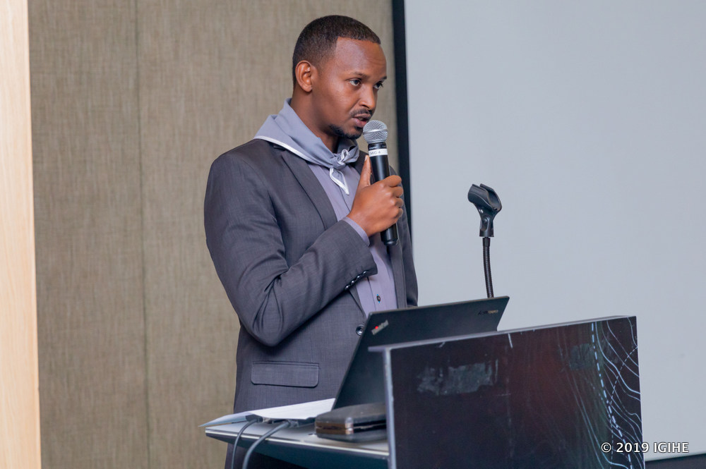 Nshimiye Aimable ni we wari umusangiza w'amagambo muri uwo muhango