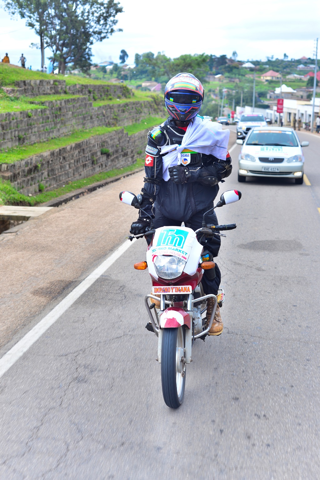 Techno Market yahisemo kugendana na Hababajintwari David utwara moto bidasanzwe
