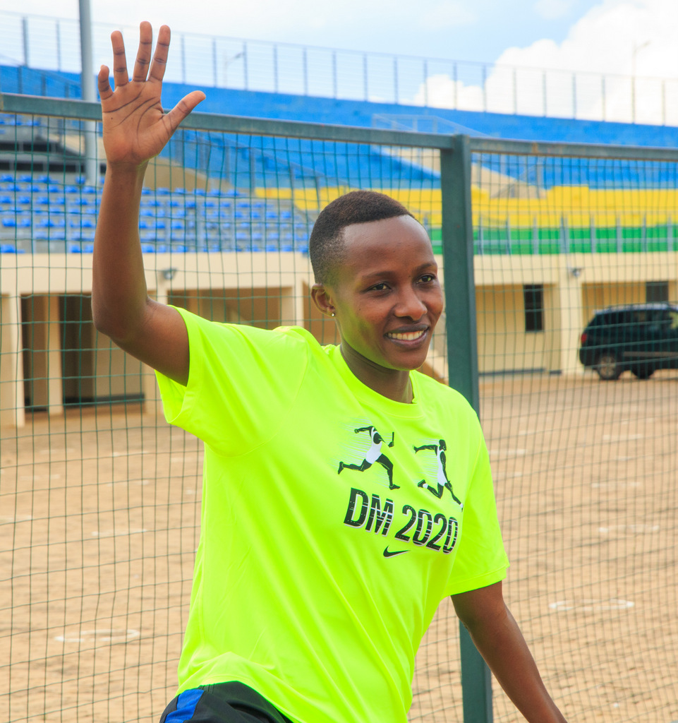 Nyiraneza Joselyne umutoza w'umugore uri kongererwa ubumenyi