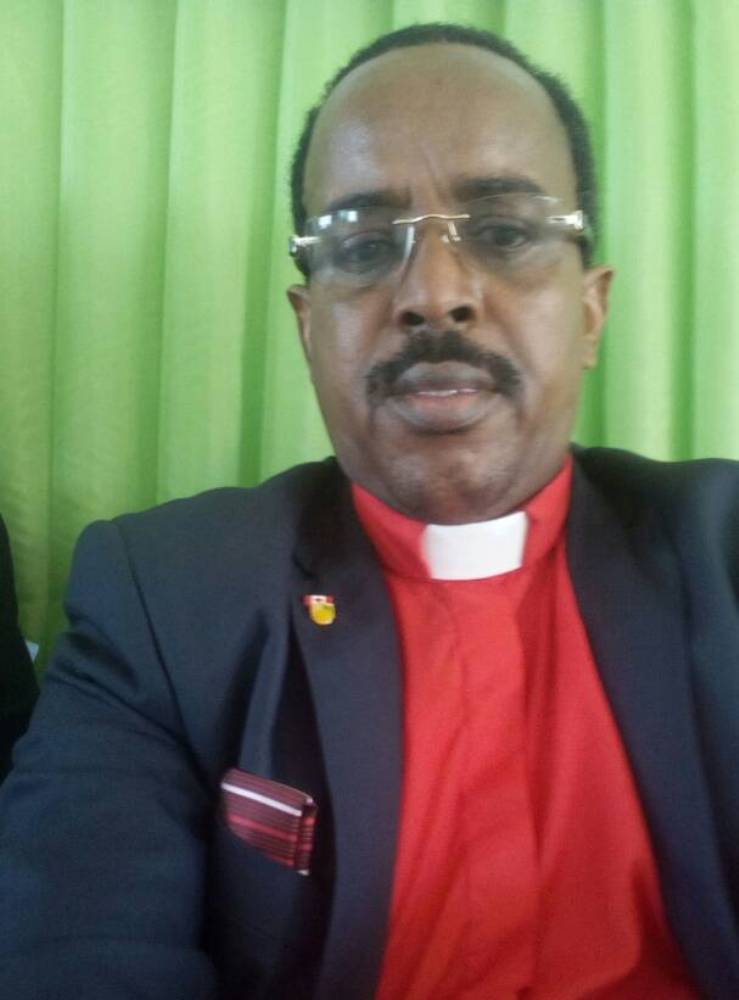 Umuyobozi w’Ihuriro ry’amadini n’amatorero akorera mu Karere ka Nyarugenge, Bishop Nzeyimana Innocent