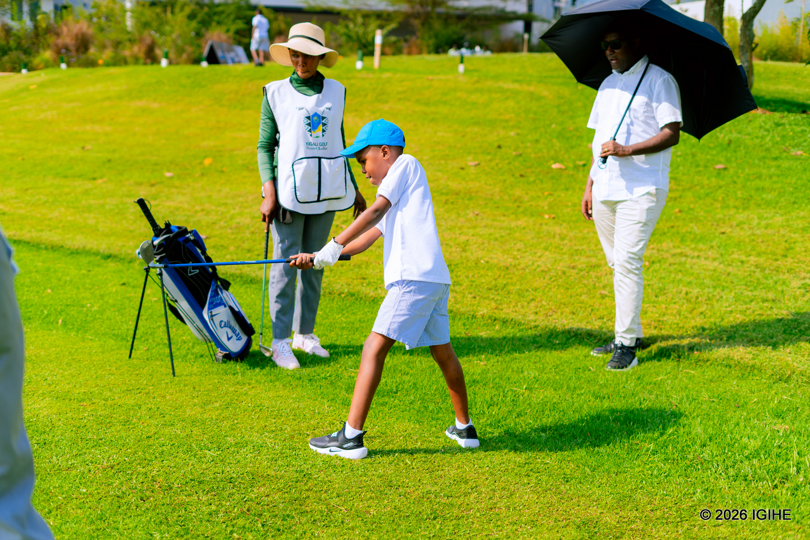 Kigali Golf Resort & Villas ifite intego zo kuzamura impano z'abana bakina Golf