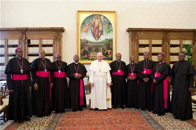 Abasenyeri bo mu Rwanda baheruka i Roma mu 2014