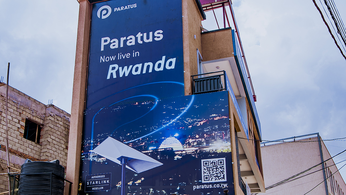 Paratus iifite ibigo bisanzwe bitanga internet mu bihugu byo muri Afurika y'Iburasirazuba