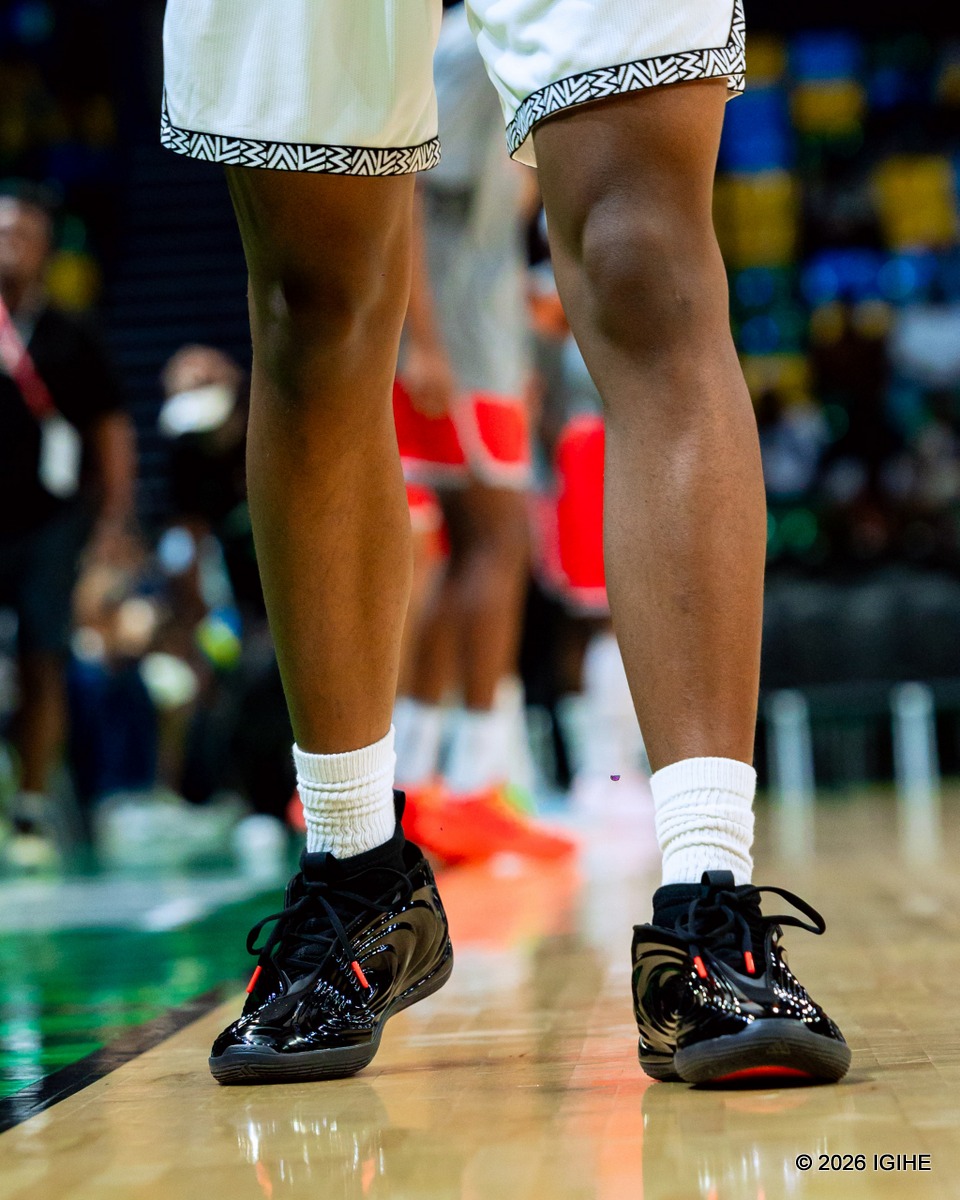 Bizimana Paul yambaye Nike Cosmic Unity 2