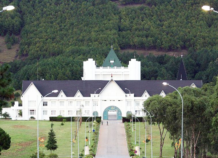Perezida wa Madagascar akorera muri iyi nyubako