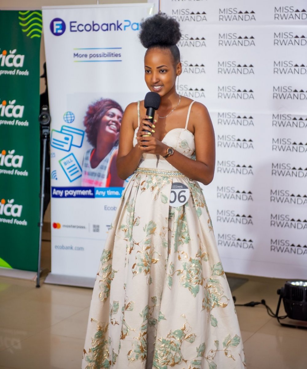 Umwiza Phionah yari yiyamamarije guhagararira Intara y'Iburasirazuba muri Miss Rwanda 2020