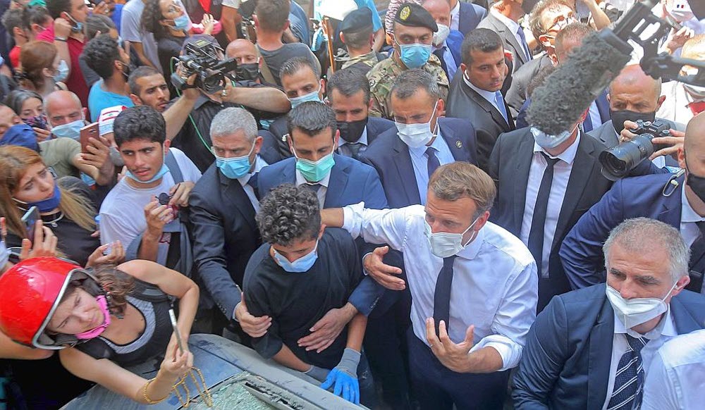 Macron yafashe umwanya uhagije wo kwihanganisha abaturage ba Liban