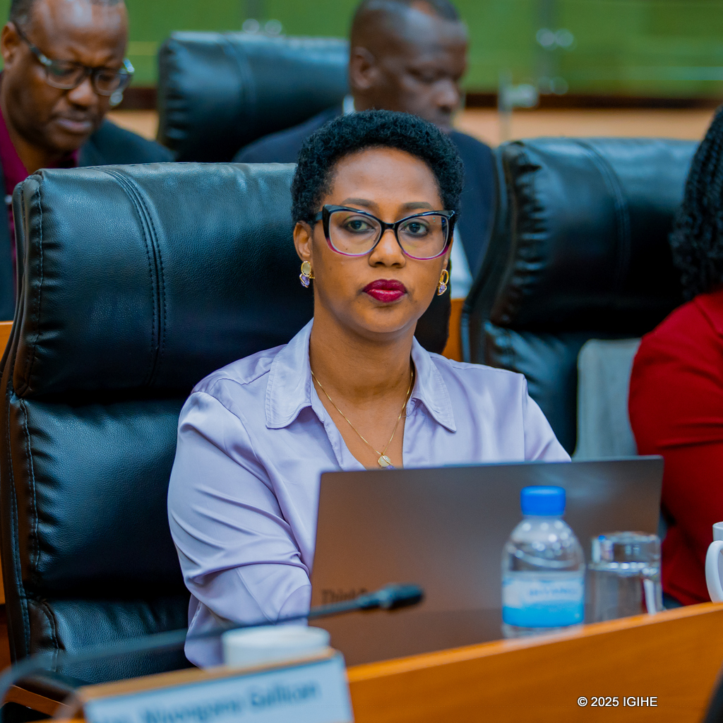 Depite Mukayiranga Muyango Sylvie ni umwe mu bitabiriye ibi biganiro