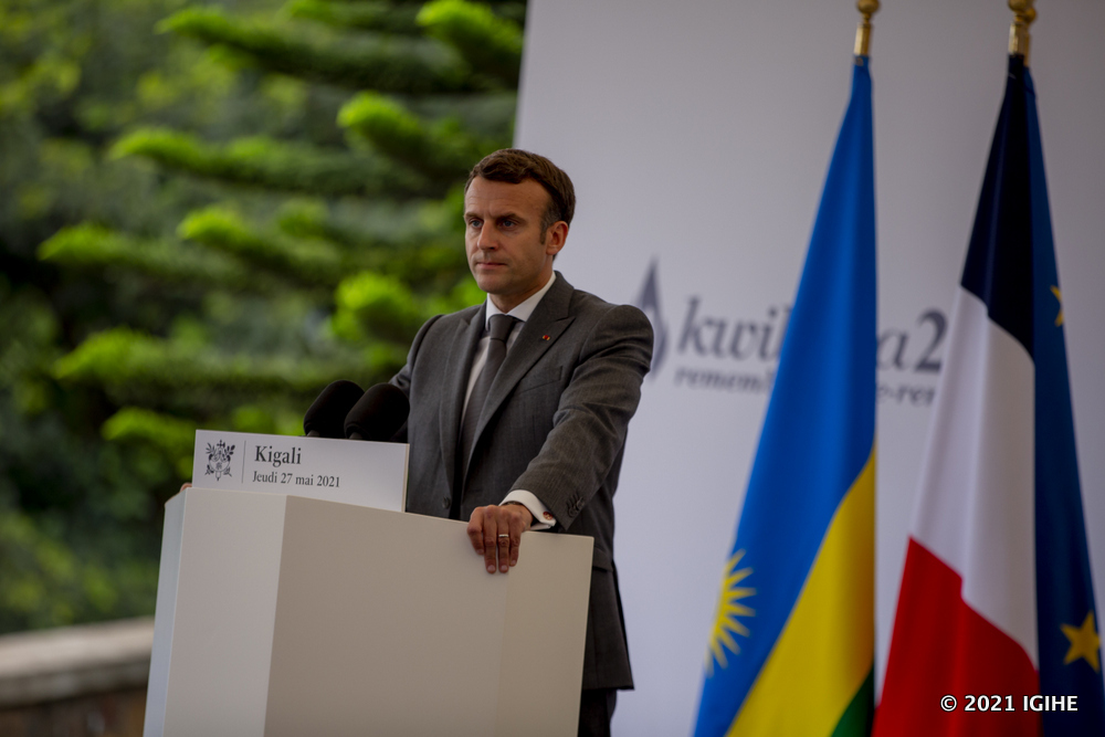 Perezida Macron yavuze ko igihugu cye cyagize uruhare muri Jenoside yakorewe Abatutsi yahitanye ubuzima bw'inzirakarengane zisaga miliyoni