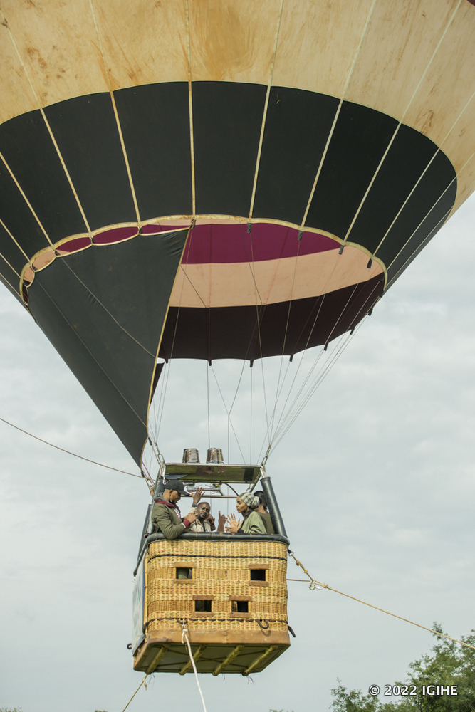 Balloon iri mu kirere ntabwo umwuka uba ucyoherezwayo