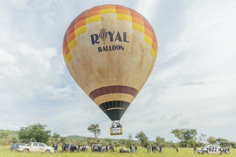 Royal Balloon Rwanda izajya itangirira izi serivisi muri Pariki y'Akagera