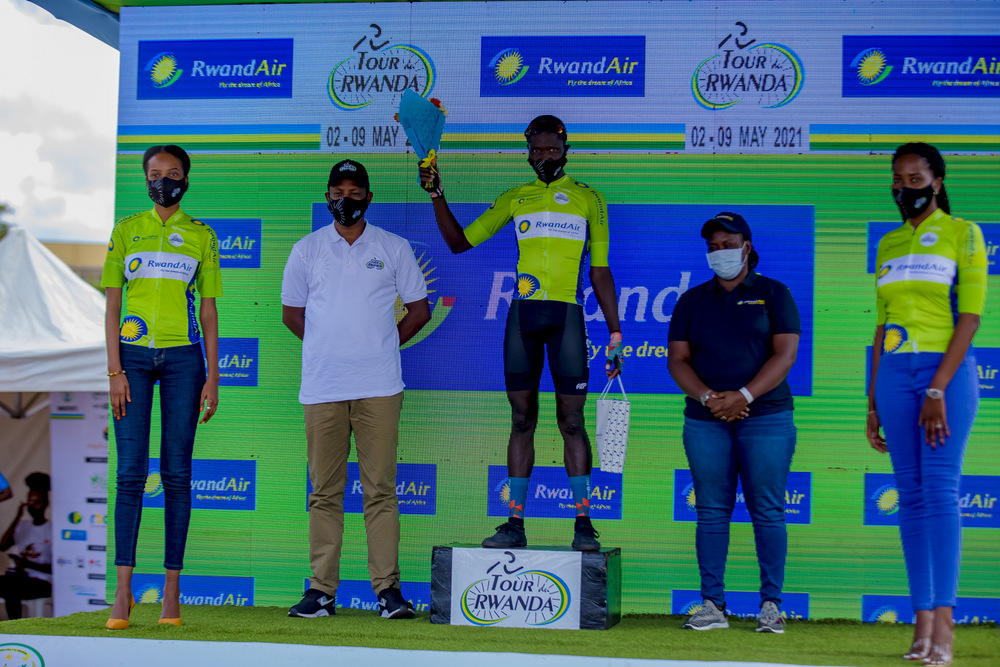 Umunya-Kenya Salim Kipkemboi wa Bike Aid ni we Munyafurika witwaye neza ku gace ka kabiri