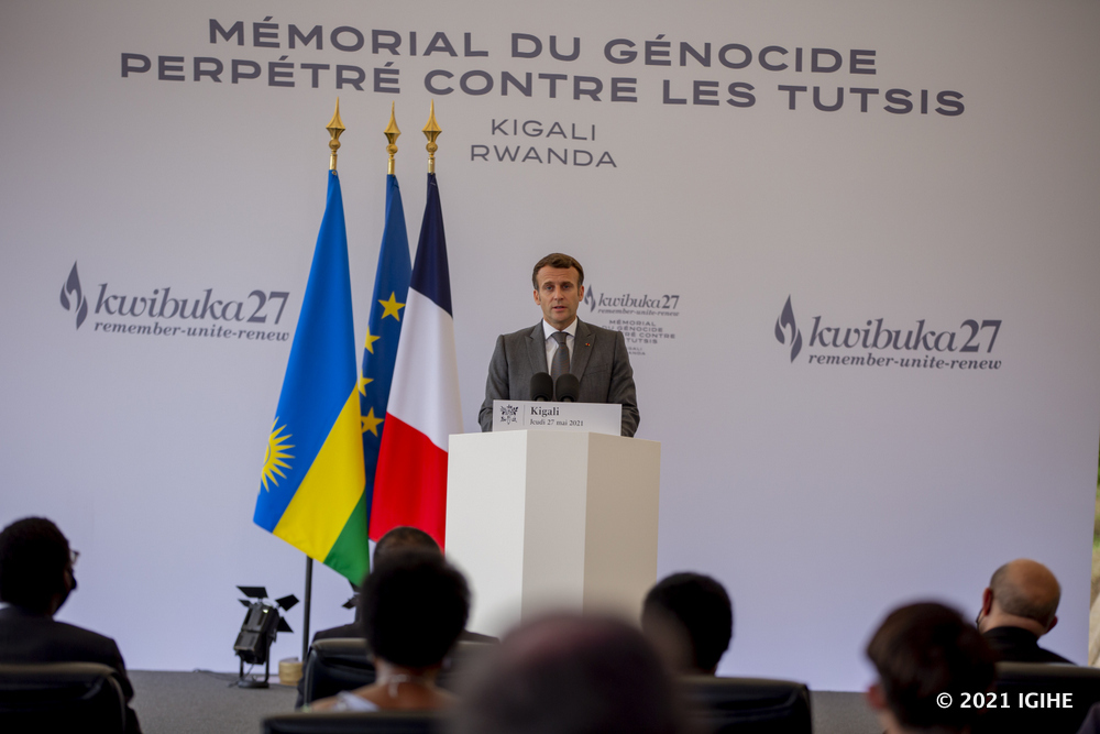 Perezida Macron yavuze ko igihugu cye gifite uruhare muri Jenoside yakorewe Abatutsi