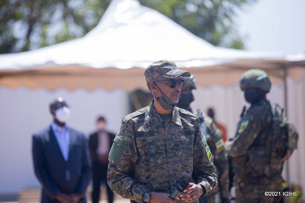 Perezida Kagame yavuze ko nubwo urugamba rw'amasasu muri Cabo Delgado rusa nk'urwarangiye, hakiri urundi rwo kurinda umutekano muri ako gace no kukubaka bundi bushya