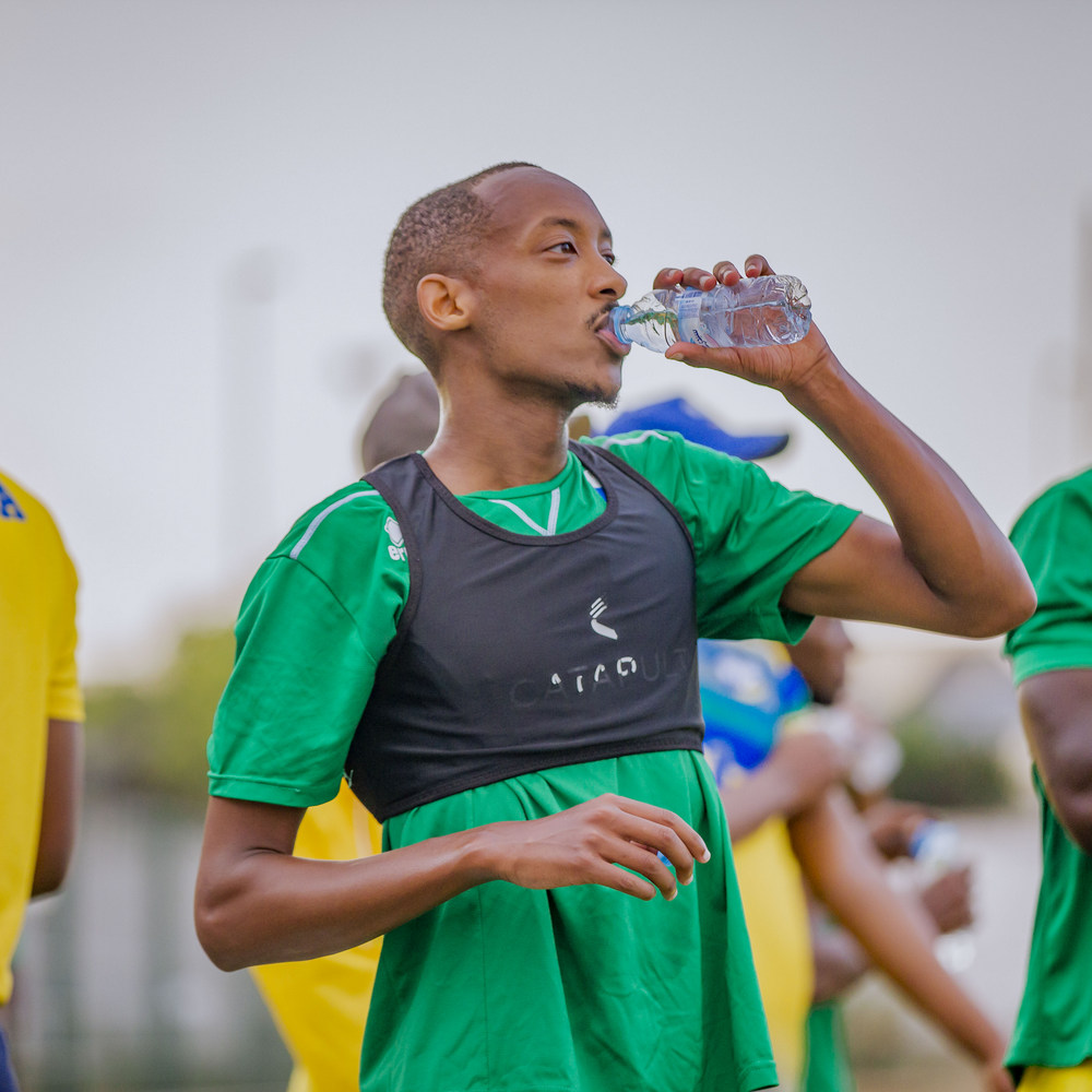 Sven Kalisa na we ni ku nshuro ya mbere yagaragaye mu mwambaro w'Ikipe y'Igihugu Amavubi
