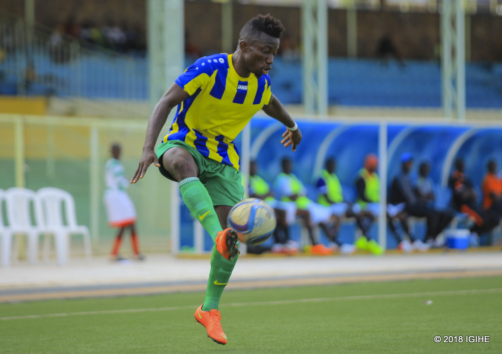 Rashid wa AS Kigali ku mupira