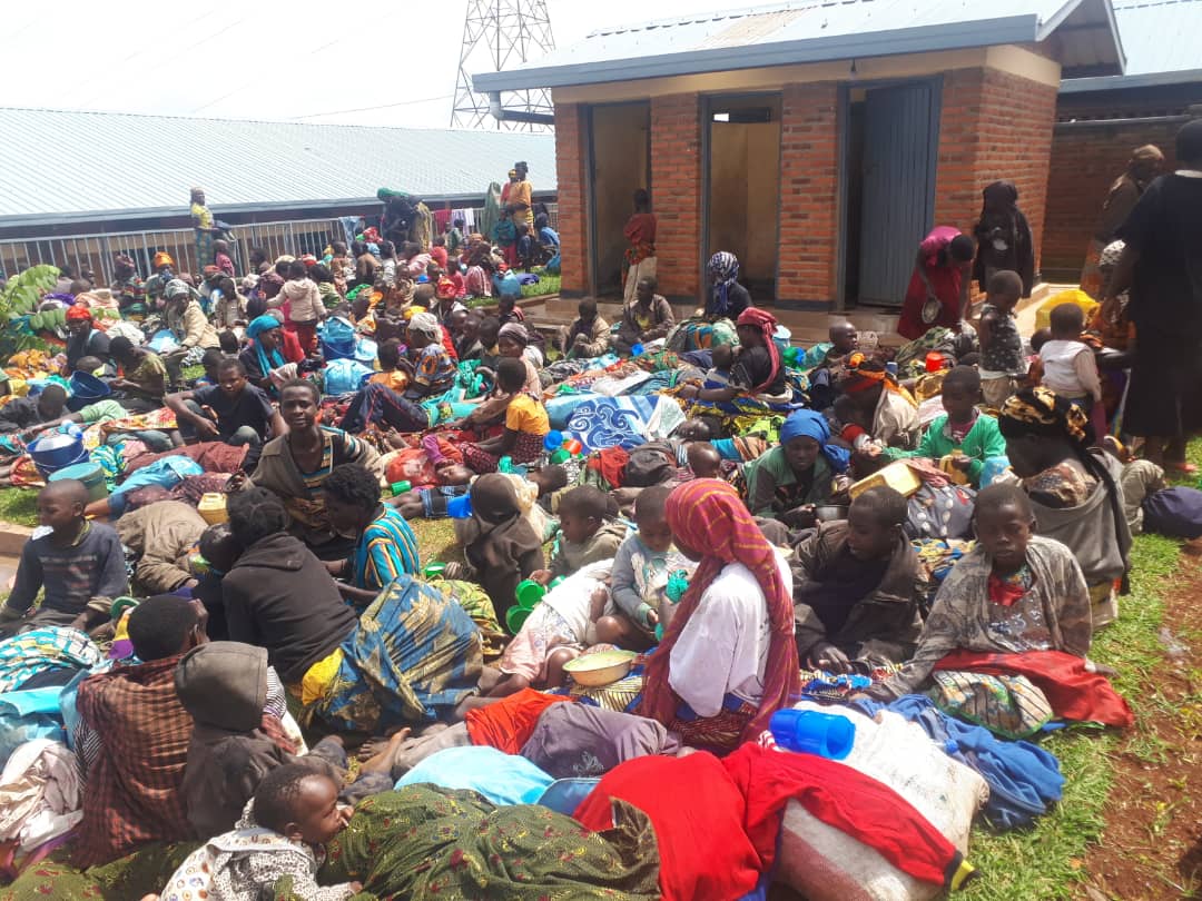 Mu nkambi ubuyobozi bwavuze ko aba baturage bazahamara igihe gito bagasubizwa mu miryango yabo