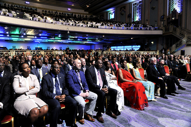 Bamwe mu bayobozi b'u Rwanda, Abanyarwanda batuye mu mahanga n'inshuti zabo bakurikiye impanuro za Perezida Kagame