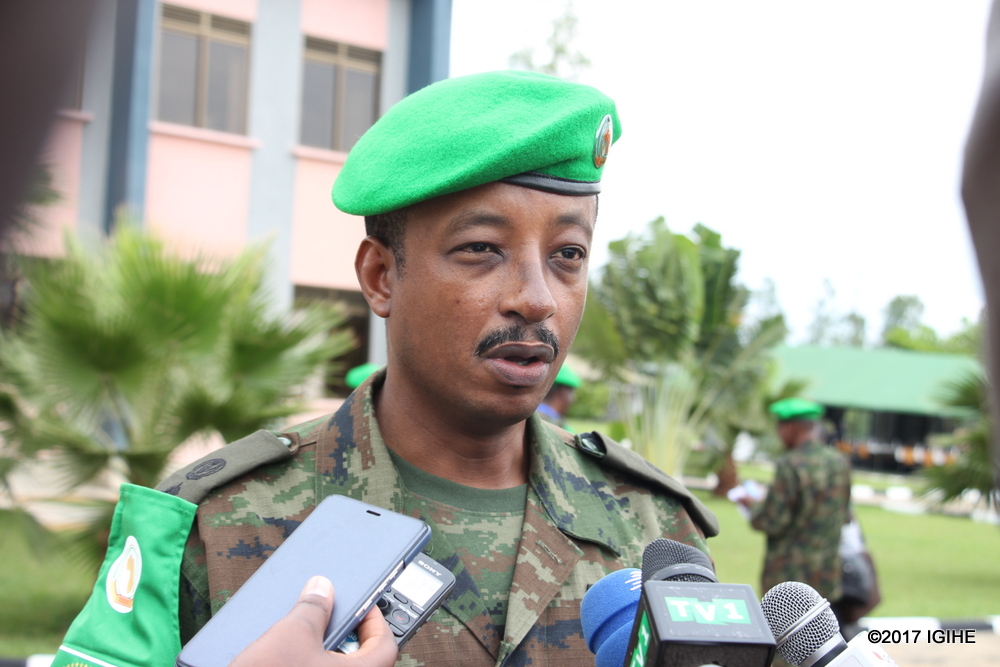 Umuvugizi w’Ingabo z’u Rwanda, Lt Col Réne Ngendahimana, yavuze ko kugeza ubu AU itarasaba ACIRC gutabara mu bihugu birimo umutekano muke