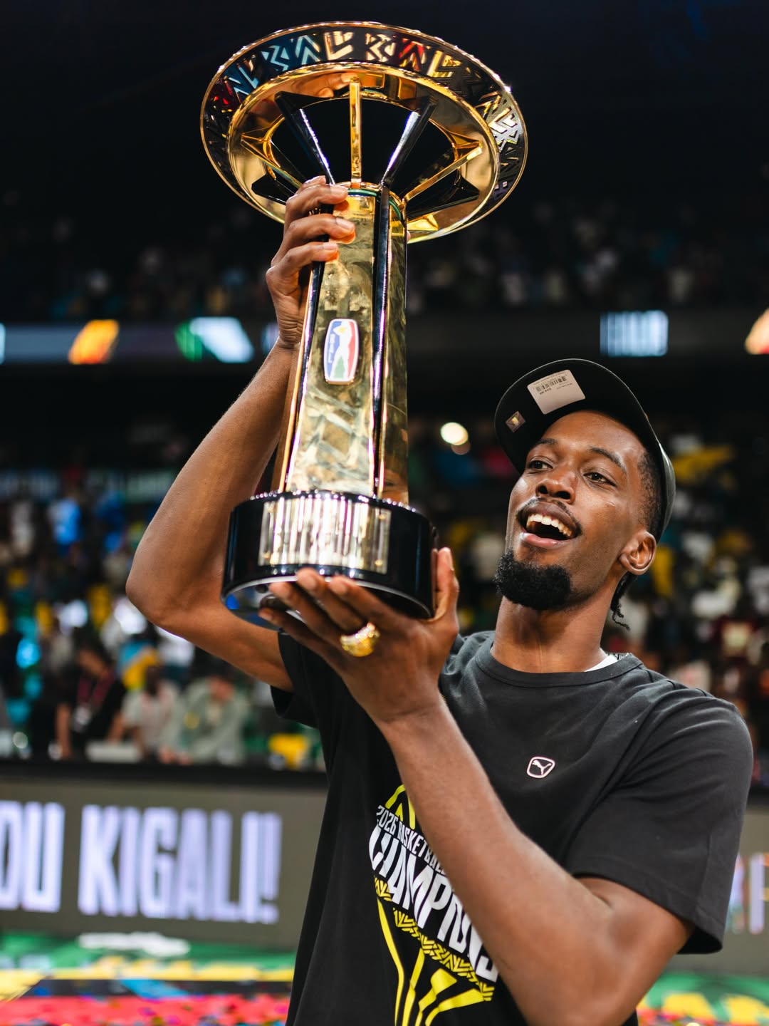 Axel Mpoyo mu byishimo bikomeye