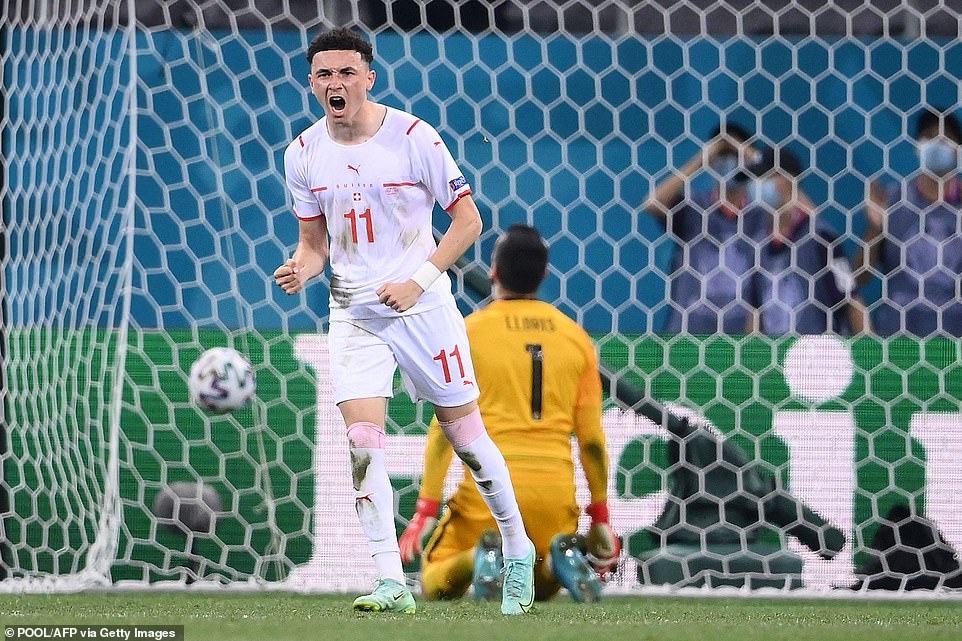 Ruben Vargas atsinda penaliti ya kane y'u Busuwisi