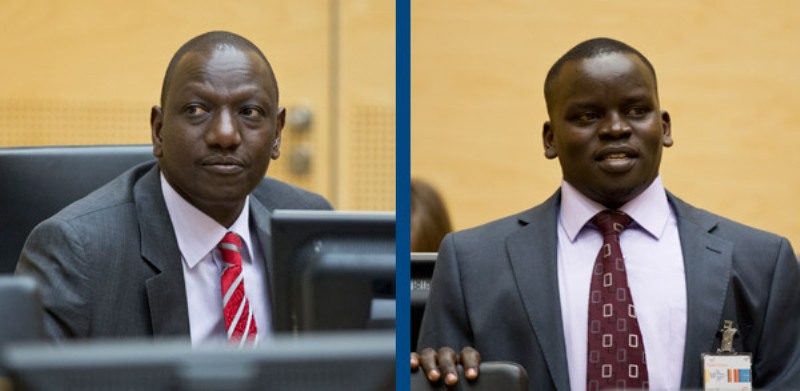 Habuze ibimenyetso bihagije bishinja Visi Perezida William Ruto n'umunyamakuru Joshua Sang