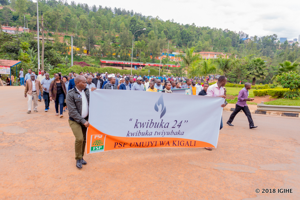 Urugendo rwo kwibuka abikorera rwitabiriwe n'abikorera bagera kuri 300