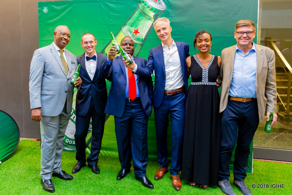 Byari ibyishimo ku bayobozi ba Bralirwa na Heineken nyuma y'iyi ntambwe yatewe