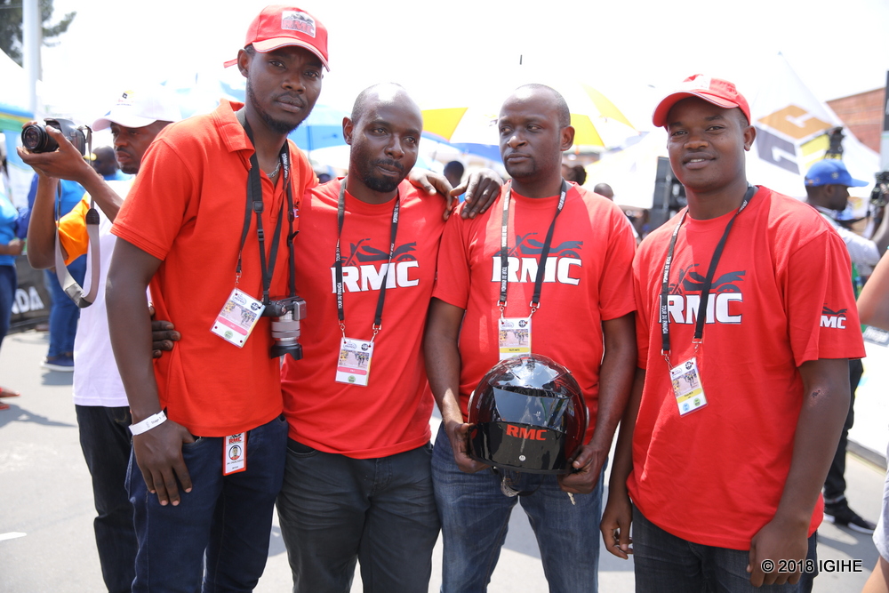 Uruganda Nyarwanda ruteranya Moto (Rwanda Motorcycle Company, RMC) ni rwo rwatanze iziri gukoreshwa muri Tour du Rwanda