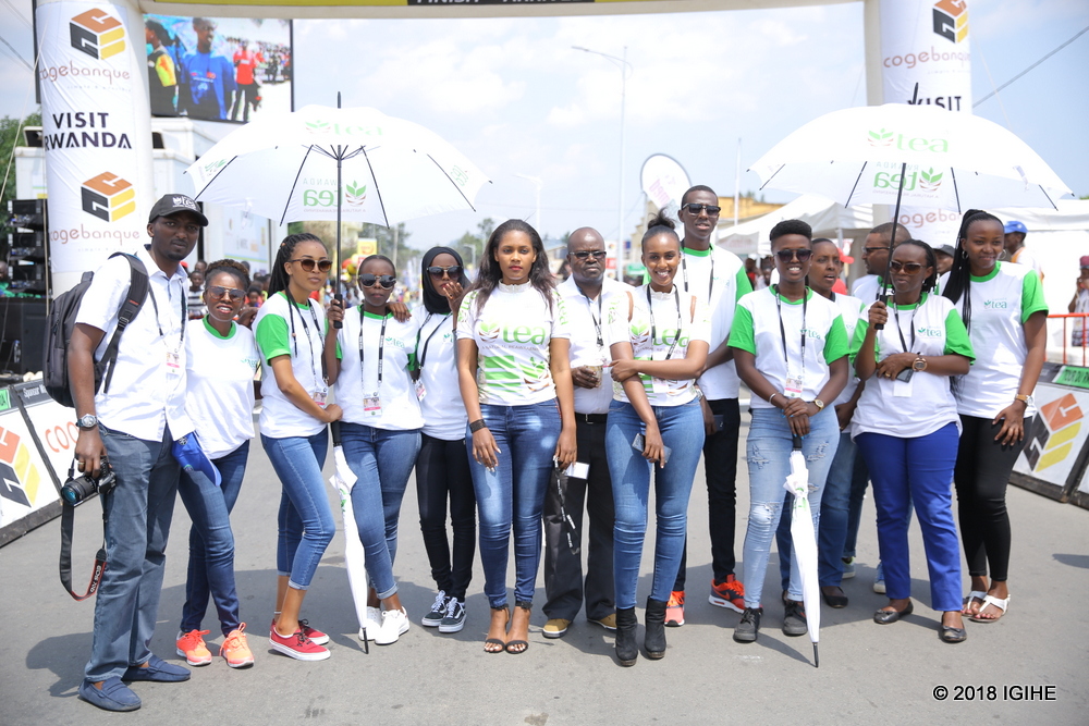 Rwanda Tea yitabiriye Tour du Rwanda mu kumenyekanisha icyayi cy'u Rwanda