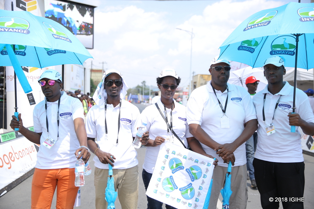 Inyange Industries iri mu baterankunga ba Tour du Rwanda 2018