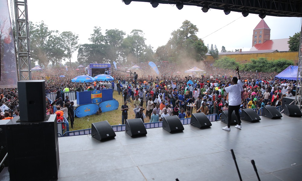 Christopher yishimiwe kurusha abandi bahanzi mu gitaramo giherutse kubera i Ngoma