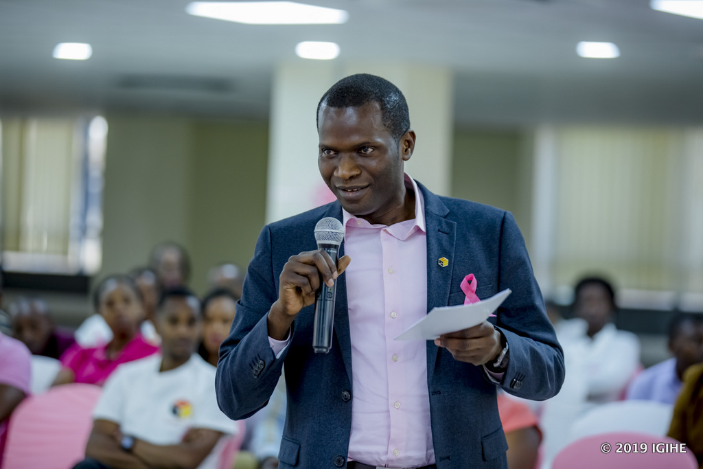 Umuyobozi Mukuru wa Cogebanque, Cherno Gaye, yavuze ko nubwo kanseri ari indwara ikomeye ariko ishobora kuvurwa igakira mu gihe yamenyekanye hakiri kare