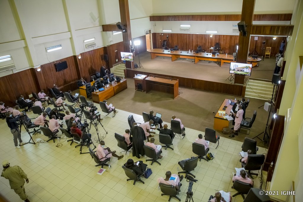 Iburanisha ribera mu Cyumba cy'Iburanisha cy'Urukiko rw'Ikirenga ku Kimihurura