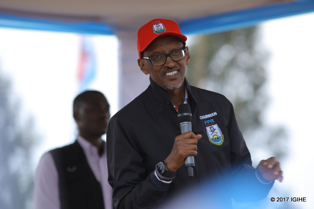 Umukandida Paul Kagame i Gicumbi