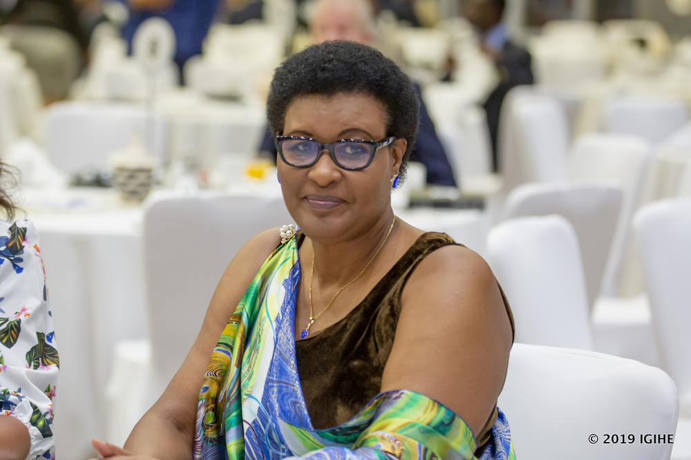Perezida w'Inteko Ishinga Amategeko umutwe w'Abadepite, Donatille Mukabalisa nawe yitabiriye