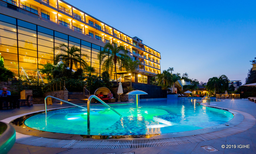Kigali Marriott Hotel iri muri hoteli zikomeye mu Rwanda zakira n'ibikorwa byagutse