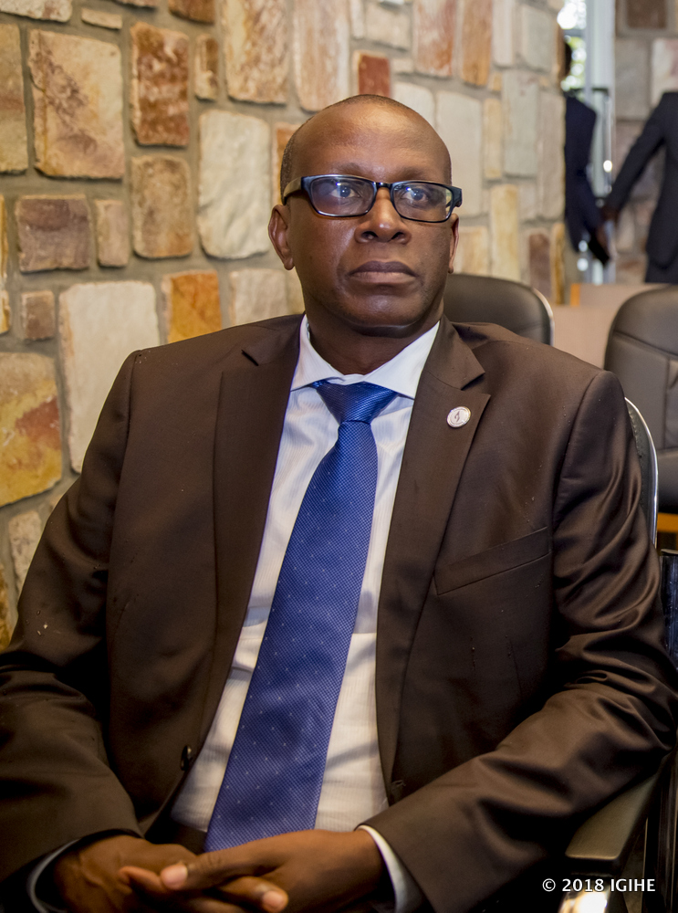 Umunyamabanga Nshingwabikorwa wa Komisiyo y'Igihugu yo kurwanya Jenoside (CNLG), Dr Bizimana Jean Damascène