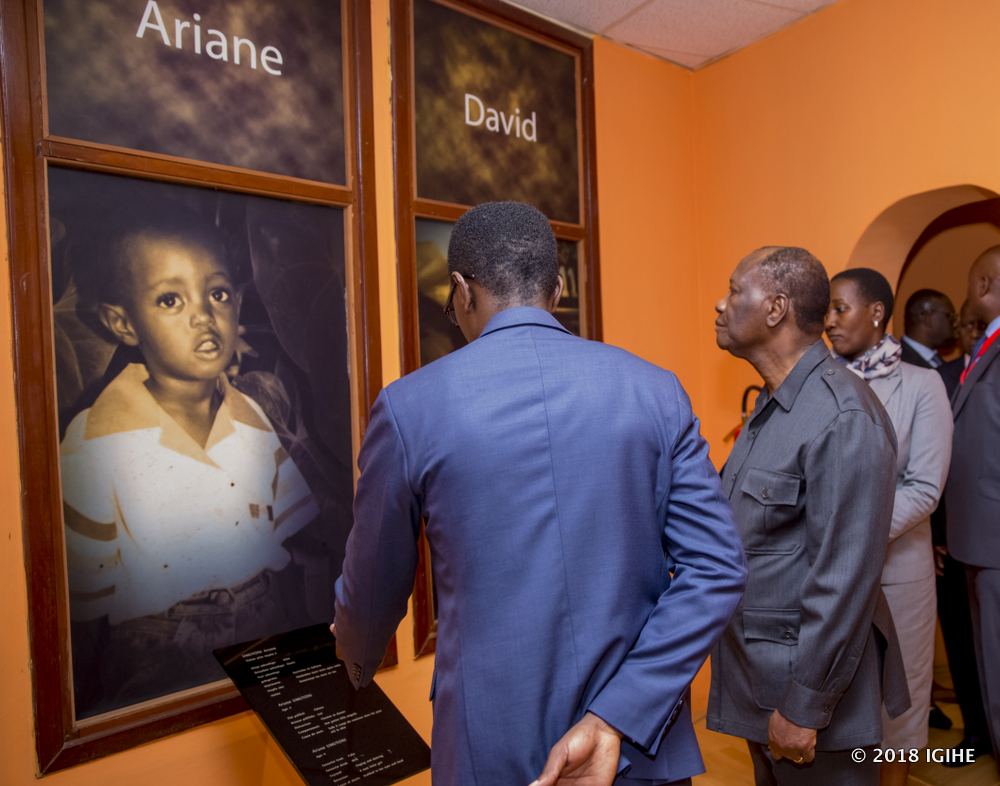 Perezida Ouatara yiboneye n'uko abicanyi muri Jenoside batagiriraga impuhwe umwana